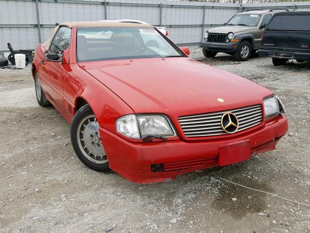 WDBFA66E4LF003545 - 1990 MERCEDES-BENZ 500 SL RED photo 1