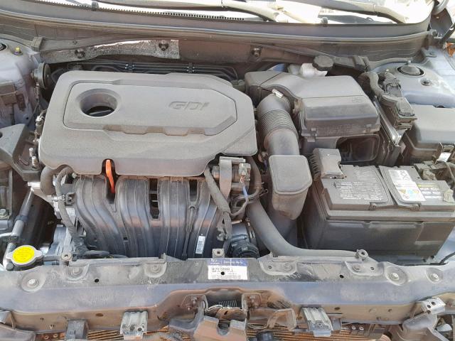 5NPE34AF5GH353144 - 2016 HYUNDAI SONATA SPO GRAY photo 7