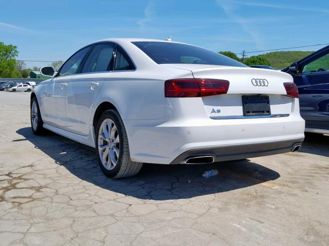 WAUC8AFC4HN119095 - 2017 AUDI A6 PREMIUM WHITE photo 3