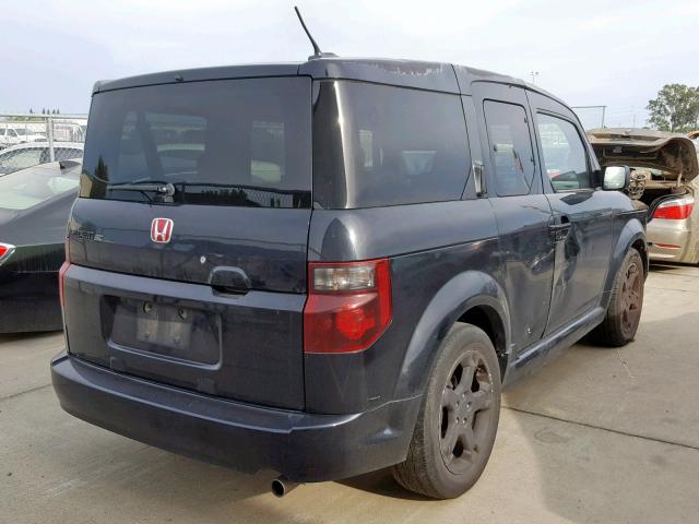 5J6YH18958L006000 - 2008 HONDA ELEMENT SC BLACK photo 4