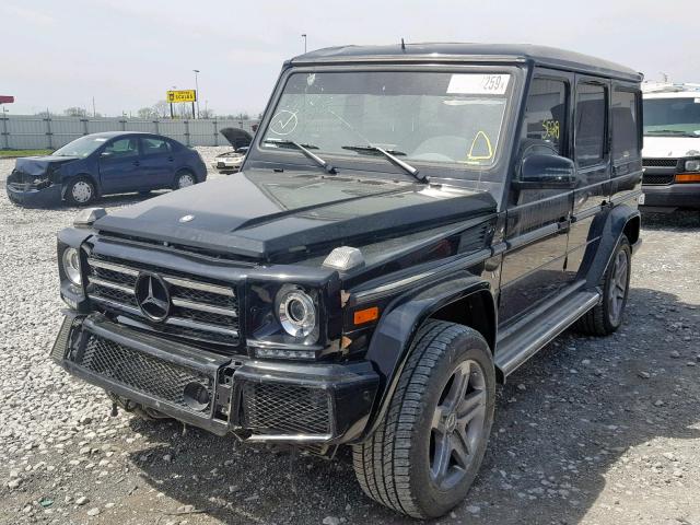 WDCYC3KF1GX252722 - 2016 MERCEDES-BENZ G 550 BLACK photo 2