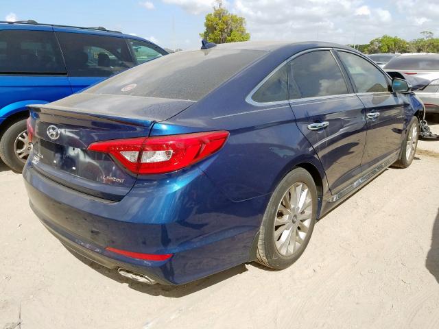 5NPE34AF0FH143355 - 2015 HYUNDAI SONATA SPORT  photo 4