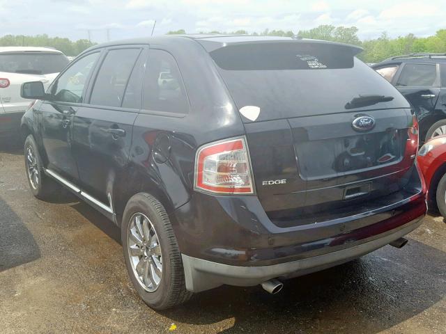 2FMDK3JC5ABA01761 - 2010 FORD EDGE SEL CHARCOAL photo 3