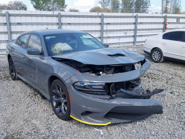 2C3CDXHG1KH543145 - 2019 DODGE CHARGER GT GRAY photo 1