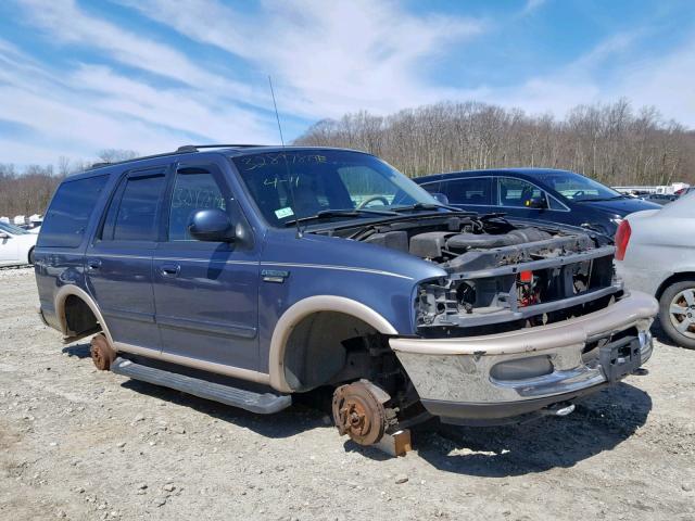 1FMPU18L1WLB88649 - 1998 FORD EXPEDITION BLUE photo 1