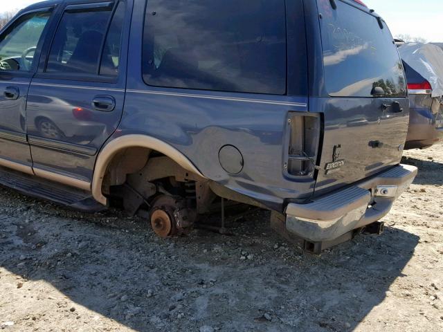 1FMPU18L1WLB88649 - 1998 FORD EXPEDITION BLUE photo 9