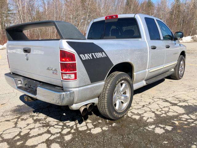 1D7HU18D35640084 - 2005 DODGE RAM 1500 S SILVER photo 3