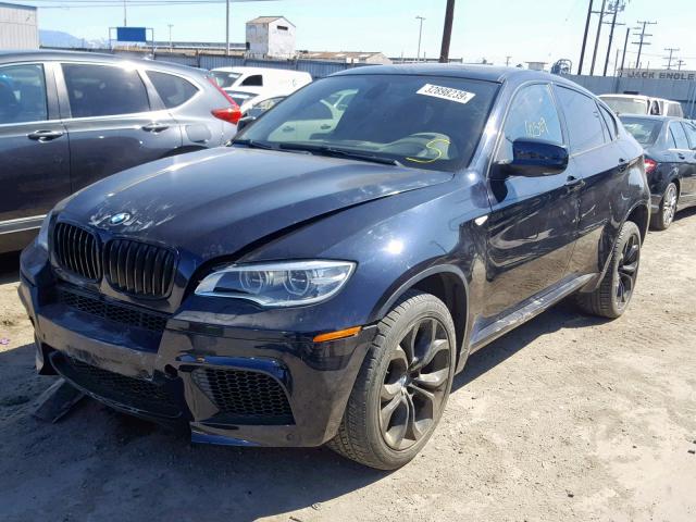 5YMGZ0C56DLL29860 - 2013 BMW X6 M BLACK photo 2