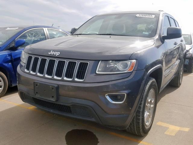 1C4RJEAG3EC136612 - 2014 JEEP GRAND CHER BLACK photo 2