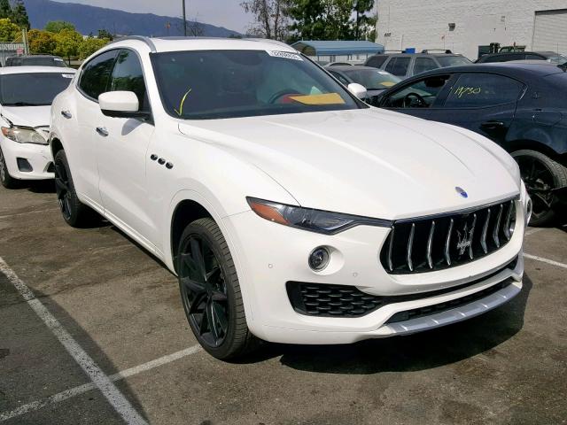 ZN661XUL6HX237646 - 2017 MASERATI LEVANTE LU WHITE photo 1