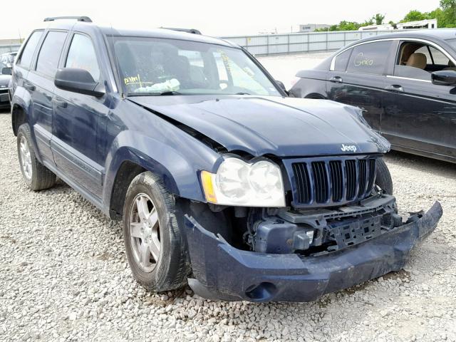 1J4GR48K96C255958 - 2006 JEEP GRAND CHER BLUE photo 1