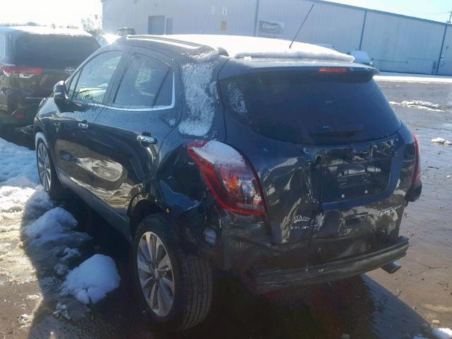 KL4CJASB7JB694958 - 2018 BUICK ENCORE PRE GRAY photo 3