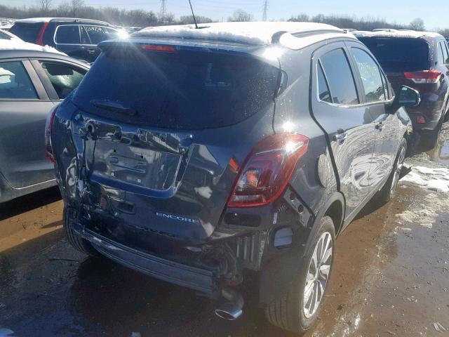 KL4CJASB7JB694958 - 2018 BUICK ENCORE PRE GRAY photo 4