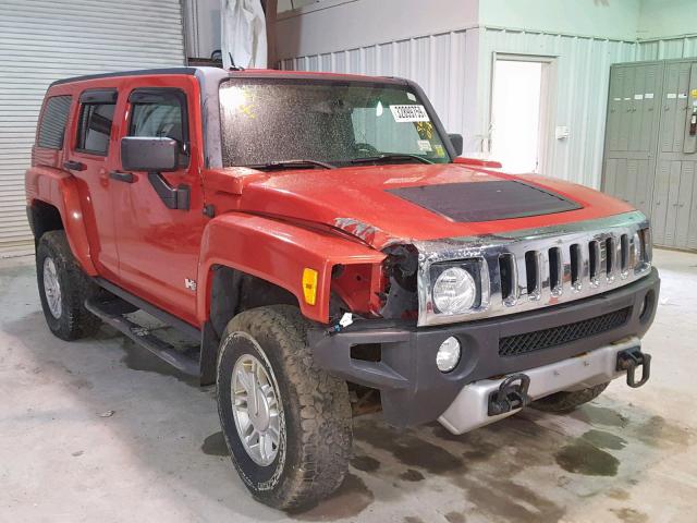 5GTEN13E488138585 - 2008 HUMMER H3 ORANGE photo 1