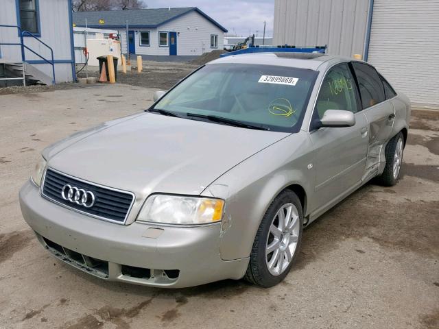 WAUCD64B64N063710 - 2004 AUDI A6 S-LINE GOLD photo 2