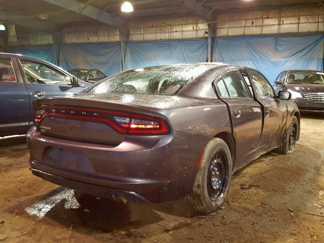 2C3CDXKT9GH219230 - 2016 DODGE CHARGER PO GRAY photo 4