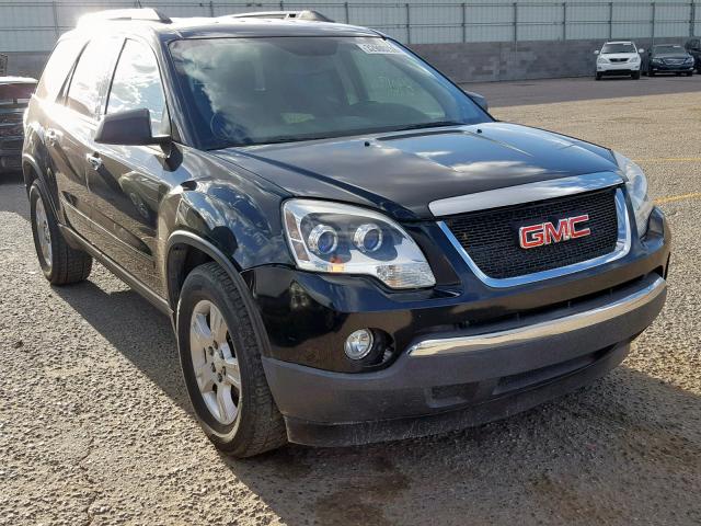 1GKKRNED1CJ218636 - 2012 GMC ACADIA SLE BLACK photo 1