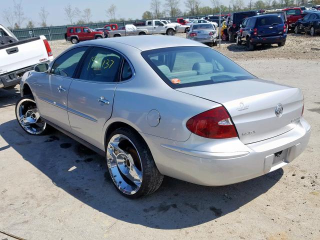 2G4WC532651315307 - 2005 BUICK LACROSSE C SILVER photo 3