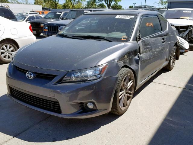 JTKJF5C7XB3018430 - 2011 TOYOTA SCION TC CHARCOAL photo 2