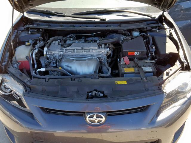 JTKJF5C7XB3018430 - 2011 TOYOTA SCION TC CHARCOAL photo 7