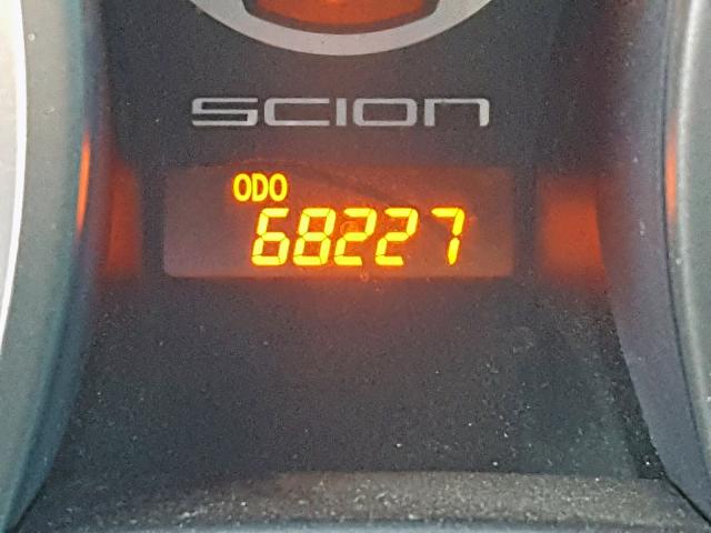 JTKJF5C7XB3018430 - 2011 TOYOTA SCION TC CHARCOAL photo 8