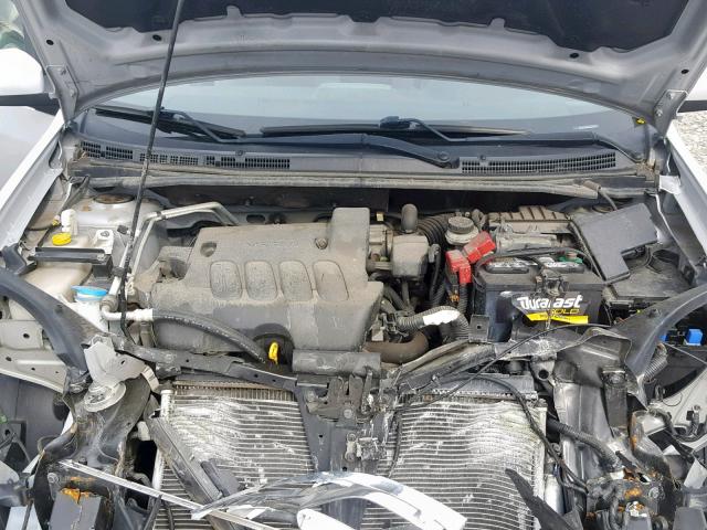 3N1AB6AP1BL657086 - 2011 NISSAN SENTRA 2.0 SILVER photo 7