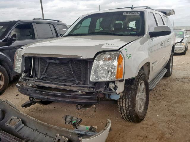 1GKS1KE06ER196835 - 2014 GMC YUKON XL C WHITE photo 2