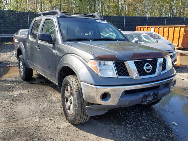 1N6AD07W85C402600 - 2005 NISSAN FRONTIER C GRAY photo 1