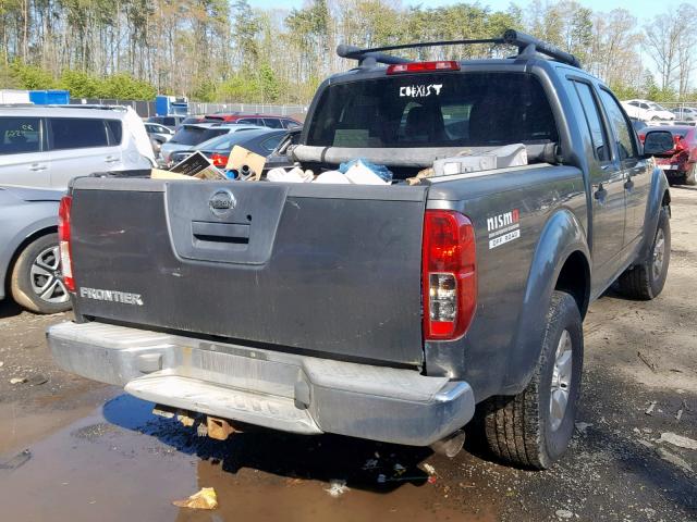 1N6AD07W85C402600 - 2005 NISSAN FRONTIER C GRAY photo 4