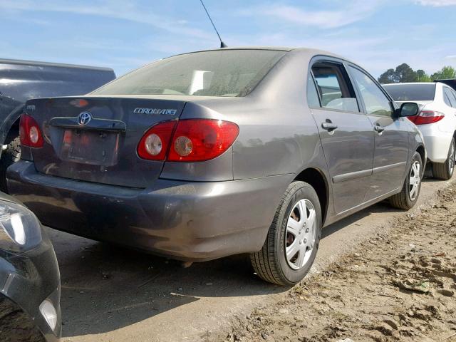 1NXBR32E36Z753429 - 2006 TOYOTA CORROLA GRAY photo 4