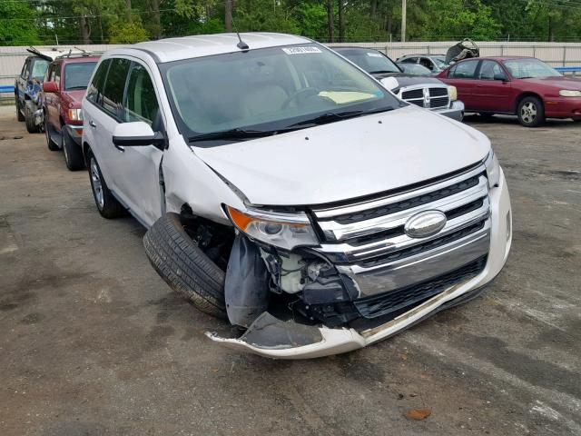 2FMDK3JC6BBA99099 - 2011 FORD EDGE SEL WHITE photo 1