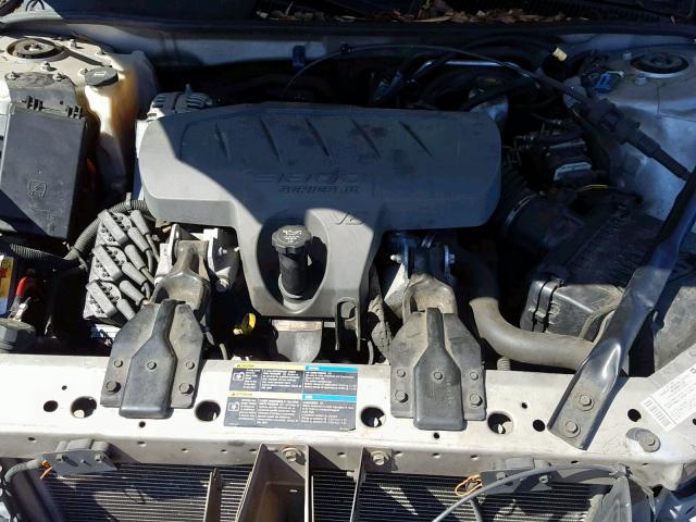 2G4WD582261181757 - 2006 BUICK LACROSSE C SILVER photo 7