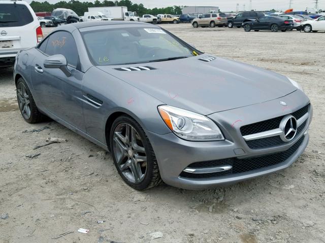 WDDPK4HA4FF101678 - 2015 MERCEDES-BENZ SLK 250 GRAY photo 1