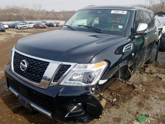 JN8AY2NE6K9757694 - 2019 NISSAN ARMADA PLATINUM  photo 2