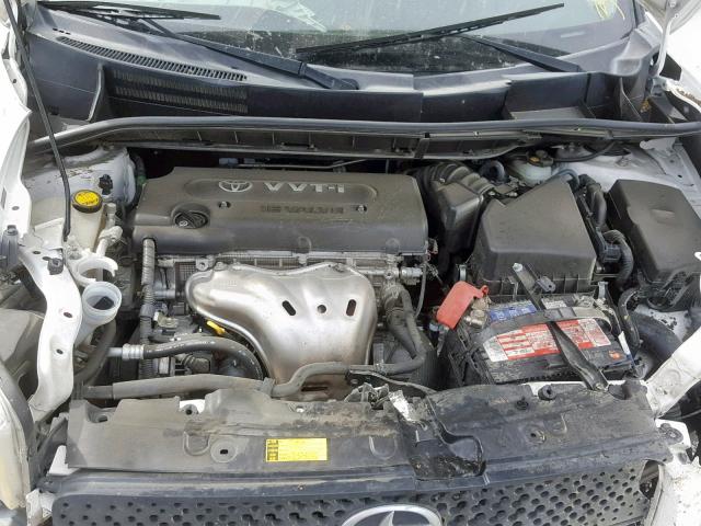 JTLZE4FE2A1107618 - 2010 TOYOTA SCION XB 白色 照片 7