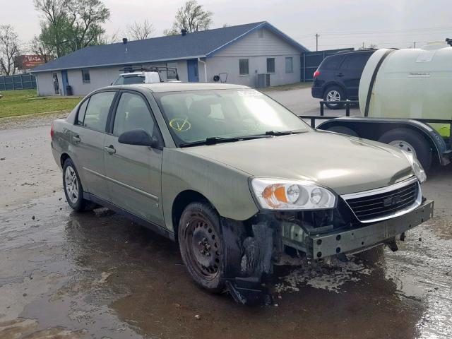 1G1ZS518X6F285386 - 2006 CHEVROLET MALIBU LS GREEN photo 1