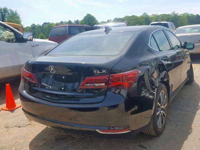 19UUB2F35FA019754 - 2015 ACURA TLX BLACK photo 4