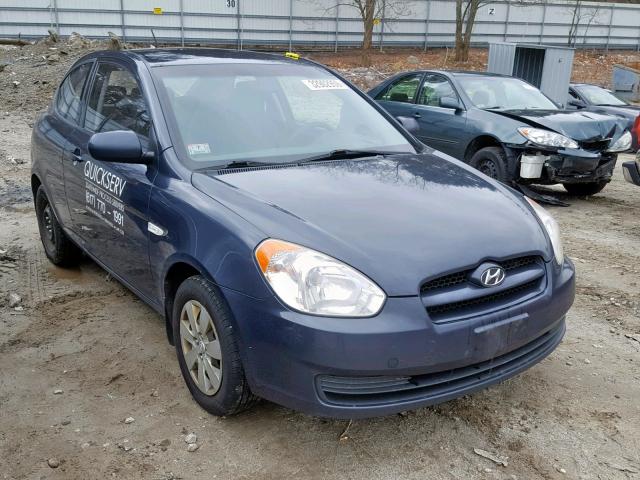 KMHCM3AC3AU178356 - 2010 HYUNDAI ACCENT BLU GRAY photo 1