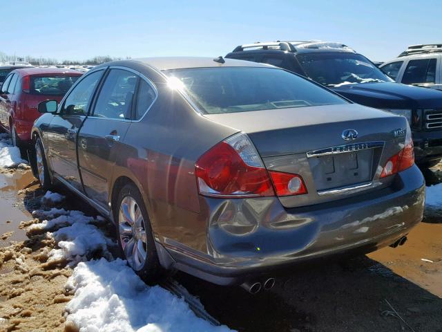 JNKAY01F17M450502 - 2007 INFINITI M35 BASE BROWN photo 3