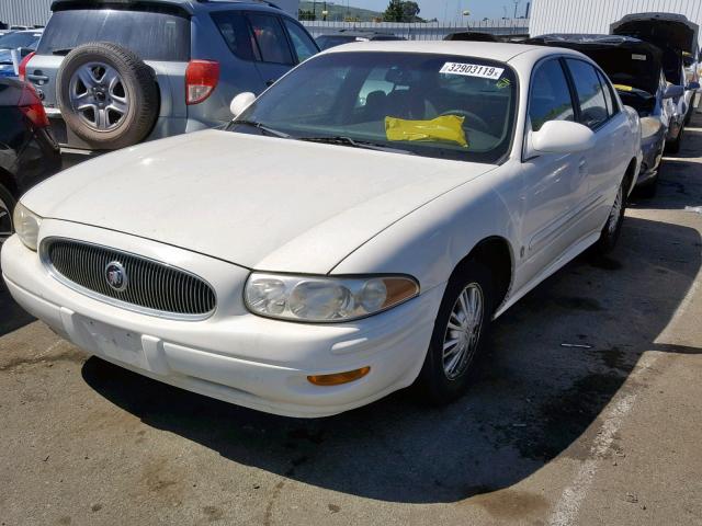 1G4HP52K25U101045 - 2005 BUICK LESABRE CU WHITE photo 2