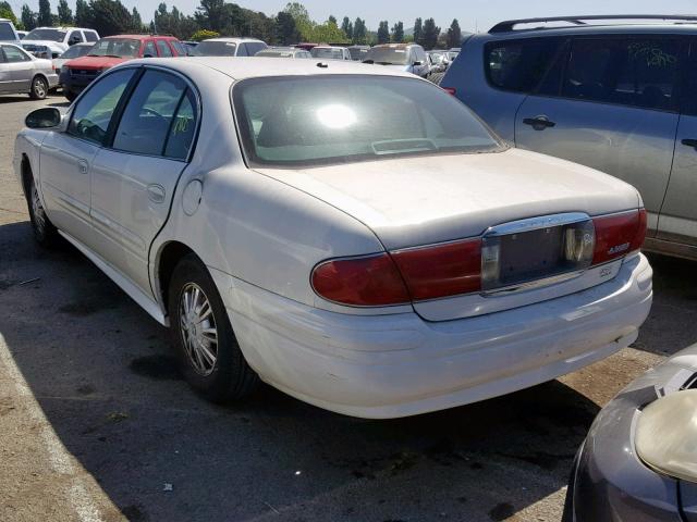 1G4HP52K25U101045 - 2005 BUICK LESABRE CU WHITE photo 3