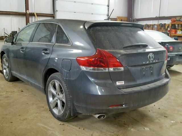 4T3BK3BB4GU124765 - 2016 TOYOTA VENZA XLE GRAY photo 3