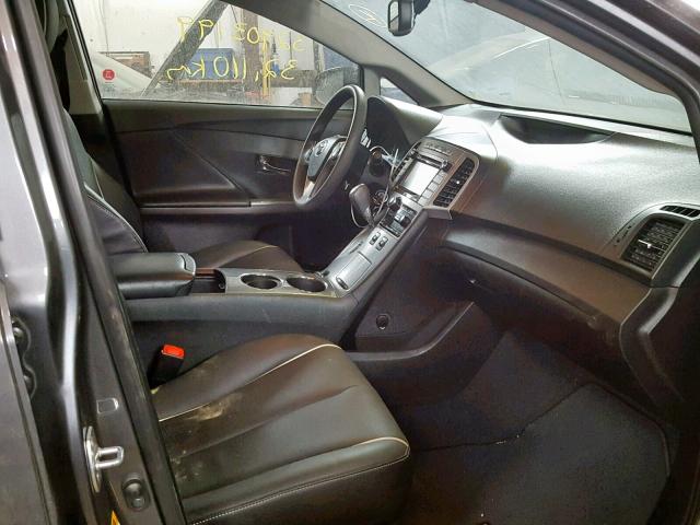 4T3BK3BB4GU124765 - 2016 TOYOTA VENZA XLE GRAY photo 5