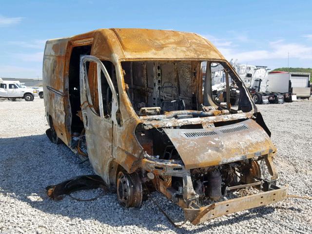 3C6TRVDG6HE551888 - 2017 RAM PROMASTER 烧焦的 照片 1