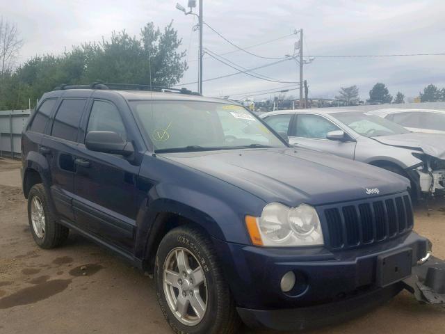 1J4GR48K35C509162 - 2005 JEEP GRAND CHER BLUE photo 1