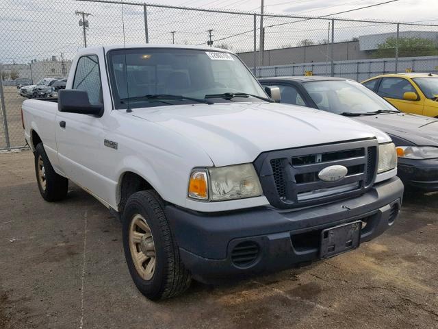 1FTYR10DX8PA70576 - 2008 FORD RANGER WHITE photo 1