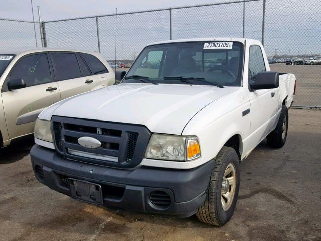 1FTYR10DX8PA70576 - 2008 FORD RANGER WHITE photo 2