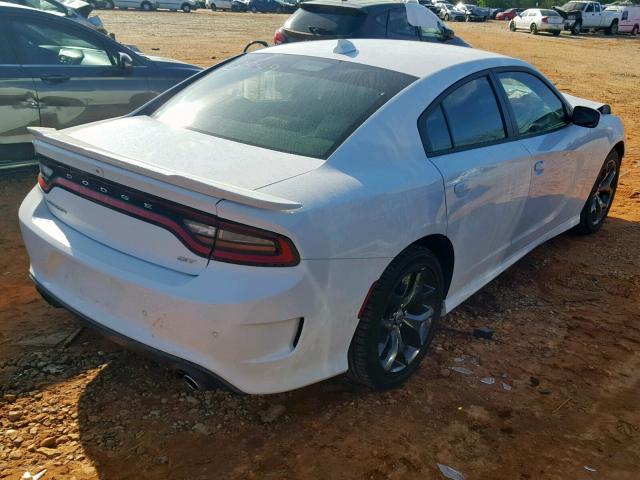 2C3CDXHGXKH583949 - 2019 DODGE CHARGER GT WHITE photo 4