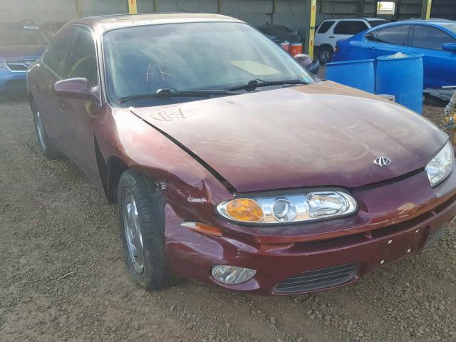 1G3GS64C814116220 - 2001 OLDSMOBILE AURORA 4.0 BURGUNDY photo 1