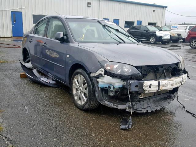 JM1BK32F381792706 - 2008 MAZDA 3 I BLUE photo 1